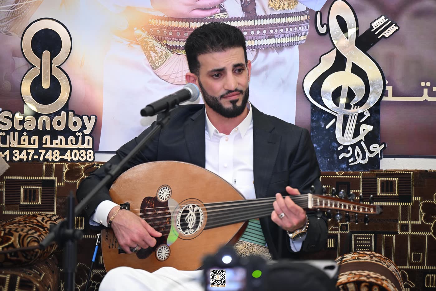حسام علايه مع العود · Husam Alayah with oud